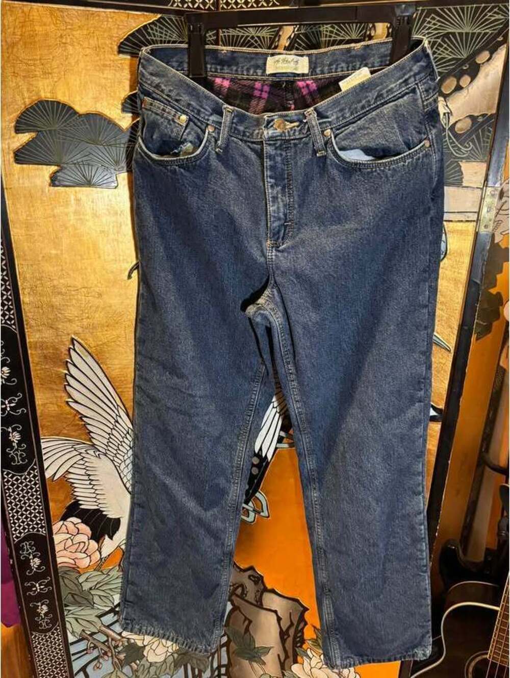 Wrangler Women's Flannel-Lined Jeans Size 10x32